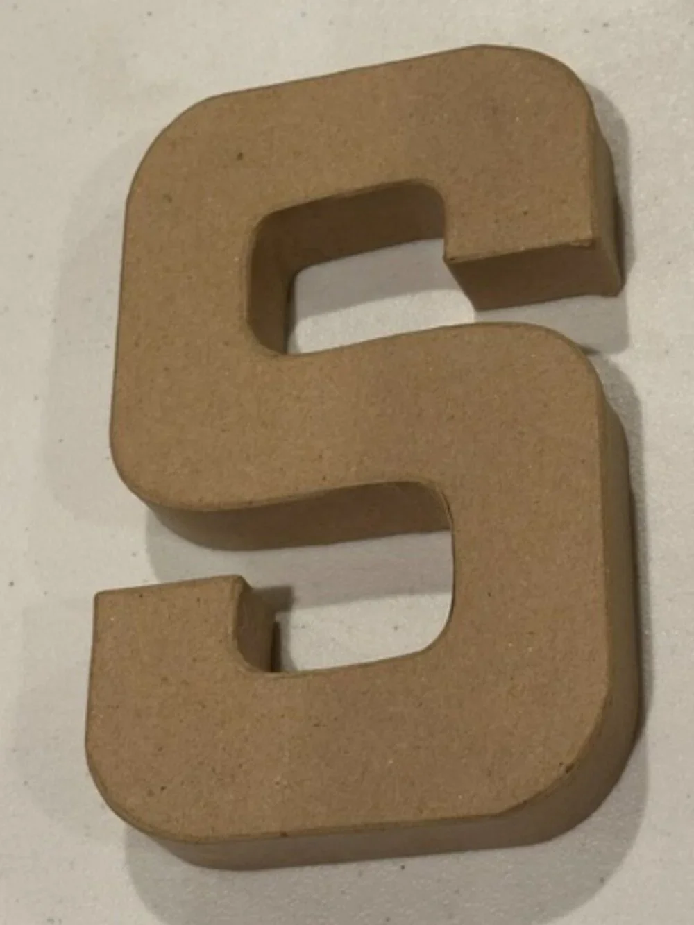NEW Lot of TWELVE (12) Hobby Lobby Paper Mache Letters- 8 1/2